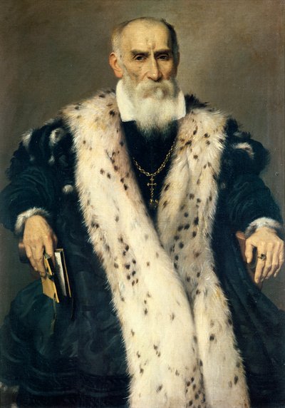 Portrait of Gian Gerolamo Albani by Giovanni Battista Moroni