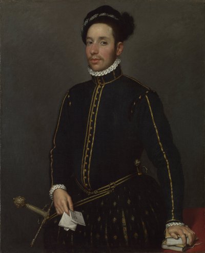 Portrait of a Gentleman by Giovanni Battista Moroni