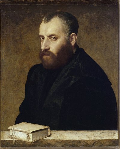 Portrait of a Scholar by Giovanni Battista Moroni