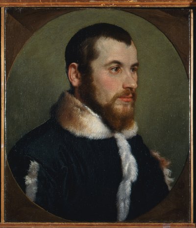 Portrait of a Young Man by Giovanni Battista Moroni