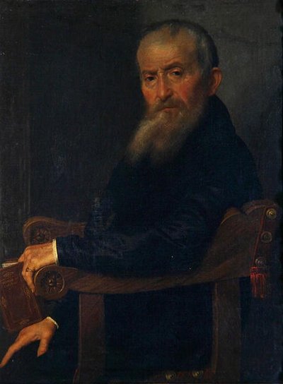 Portrait of the Poet Giovanni Antonio Pantera by Giovanni Battista Moroni