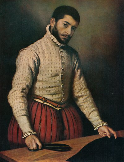 The Tailor Il Tagliapanni by Giovanni Battista Moroni