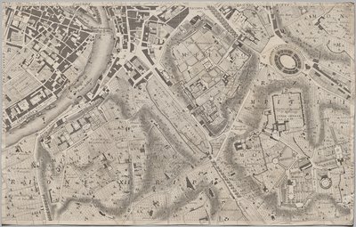 Nuova pianta di Roma by Giambattista Nolli, 1748, known as La Pianta Grande di Roma by Giovanni Battista Nolli