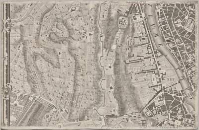 Nuova pianta di Roma by Giambattista Nolli, 1748, known as La Pianta Grande di Roma by Giovanni Battista Nolli