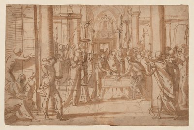 Presentation of the Body of Saint Antoninus of Florence by Giovanni Battista Paggi