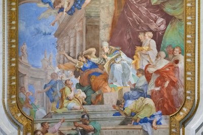 The Miracle of the Chains (detail) by Giovanni Battista Parodi