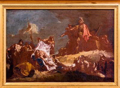 Alexander and the Corpse of Darius by Giovanni Battista Piazzetta