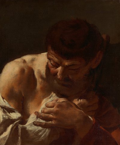 Bust of a Man Saint Matthias by Giovanni Battista Piazzetta