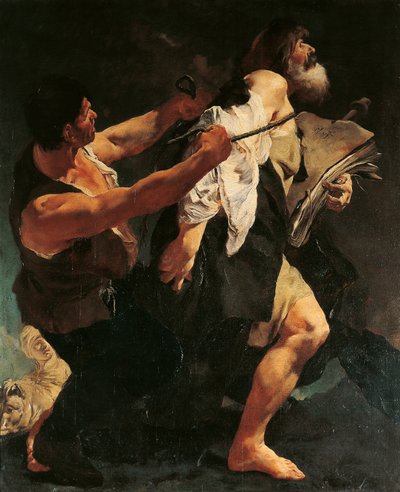 Martyrdom of St James by Giovanni Battista Piazzetta