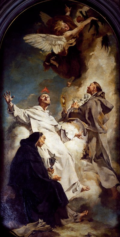 Saints Vincent, Hyacinth and Bertrand by Giovanni Battista Piazzetta