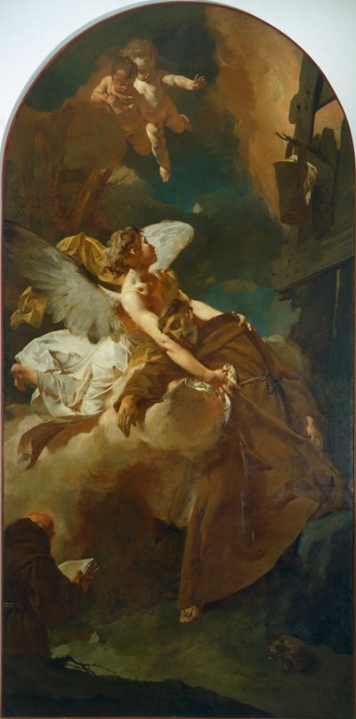 The Ecstasy of St Francis by Giovanni Battista Piazzetta