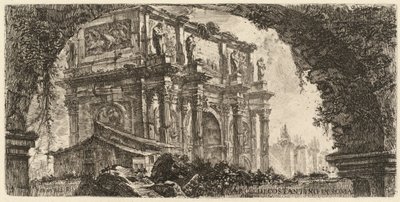 Arch of Constantine by Giovanni Battista Piranesi