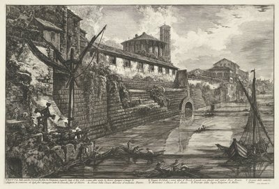 Cloaca Maxima in Rome by Giovanni Battista Piranesi