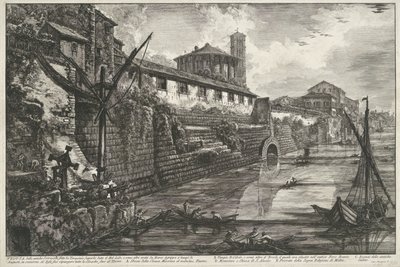 Cloaca Maxima in Rome by Giovanni Battista Piranesi