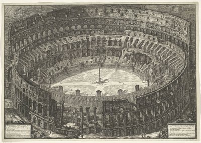 Colosseum in Rome by Giovanni Battista Piranesi