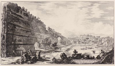 Degli Avanzi Del Castro Pretorio nella Villa Adriana a Tivoli by Giovanni Battista Piranesi