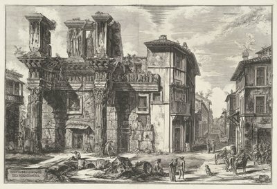 Forum of Nerva in Rome (Views of Rome) by Giovanni Battista Piranesi