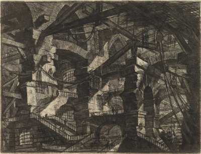 From the series The Imaginary Prisons by Giovanni Battista Piranesi by Giovanni Battista Piranesi
