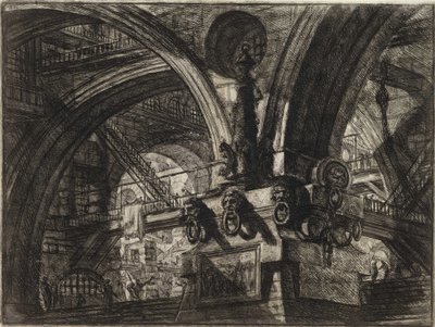 From the series The Imaginary Prisons by Giovanni Battista Piranesi
