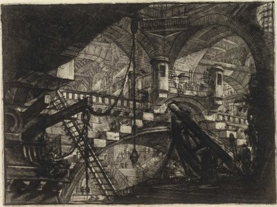 From the series The Imaginary Prisons by Giovanni Battista Piranesi