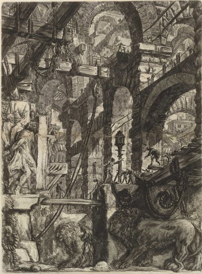 From the series The Imaginary Prisons by Giovanni Battista Piranesi