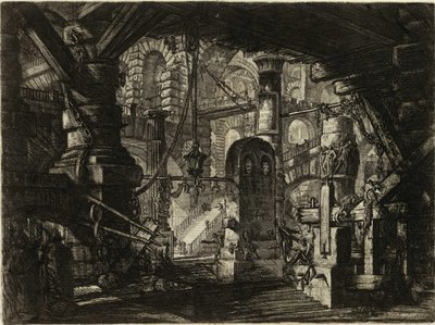 From the series The Imaginary Prisons by Giovanni Battista Piranesi