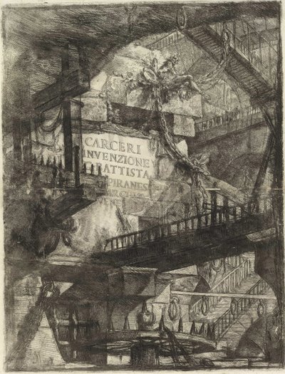 From the Series The Imaginary Prisons by Giovanni Battista Piranesi by Giovanni Battista Piranesi