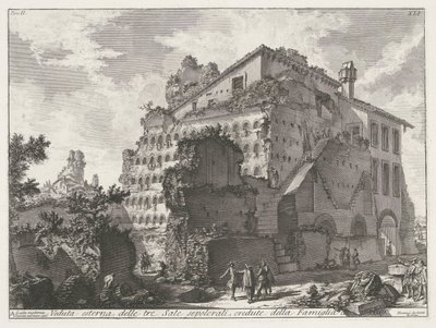 Tomb of the Family of Emperor Augustus (Archaeological Finds in and around Rome series) by Giovanni Battista Piranesi