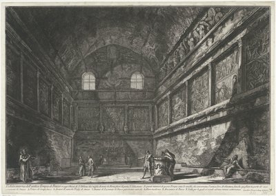 Interior of Chiesa di Sant’Urbano in Rome (Veduta Interna dell