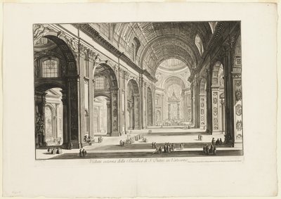 Interior view of St. Peter