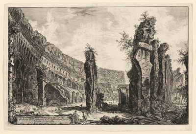 Interior View of the Colosseum, from Views of Rome by Giovanni Battista Piranesi