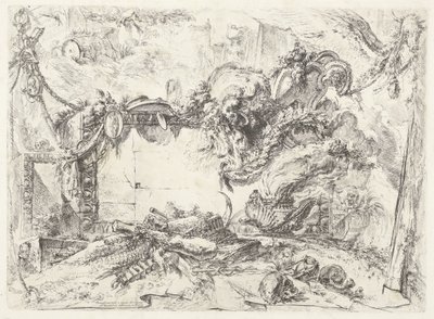 Monumental Tablet by Giovanni Battista Piranesi