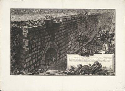 Wall Construction by Giovanni Battista Piranesi