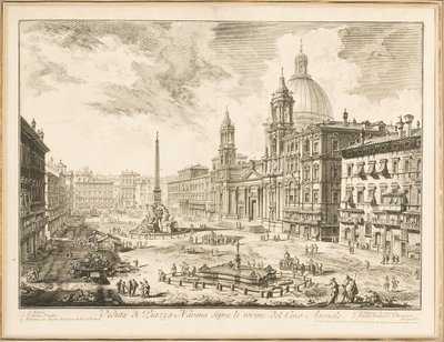 Piazza Navona, plate from 