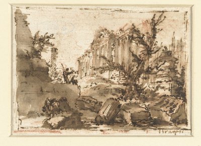Roman Ruins by Giovanni Battista Piranesi