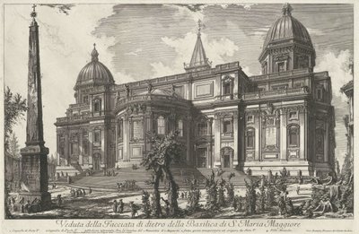 Santa Maria Maggiore in Rome by Giovanni Battista Piranesi