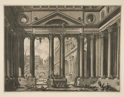 Second Frontispiece of Volume IV of Le Antichità Romane by Giovanni Battista Piranesi