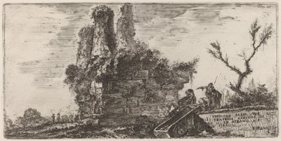 Tomb of the Three Curiatii Brothers in Albano by Giovanni Battista Piranesi