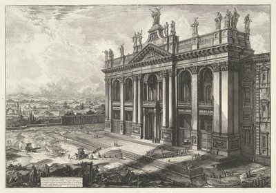 Saint John Lateran in Rome by Giovanni Battista Piranesi