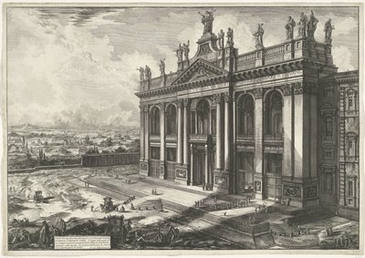St. John Lateran in Rome by Giovanni Battista Piranesi