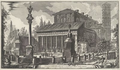Saint Lawrence Outside the Walls in Rome by Giovanni Battista Piranesi