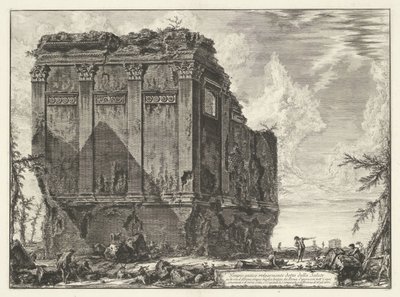 Temple of Salus near Rome (Views of Rome) by Giovanni Battista Piranesi