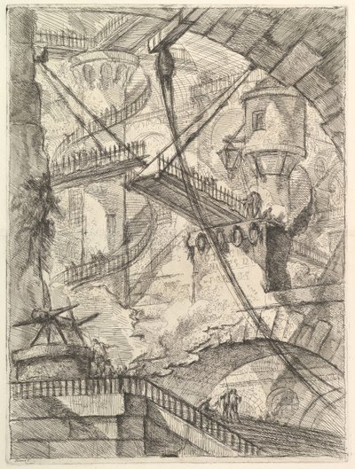 The Drawbridge, from Carceri d