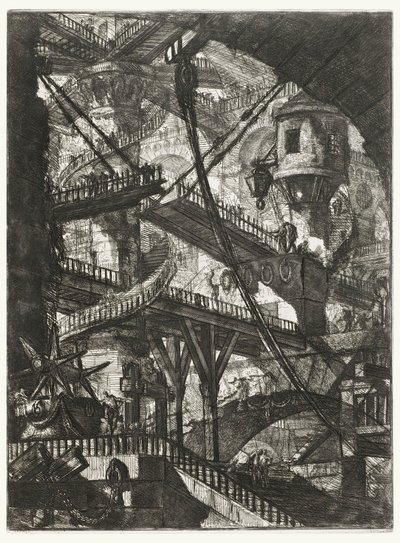 The Drawbridge, Plate VII from the Series Carceri d