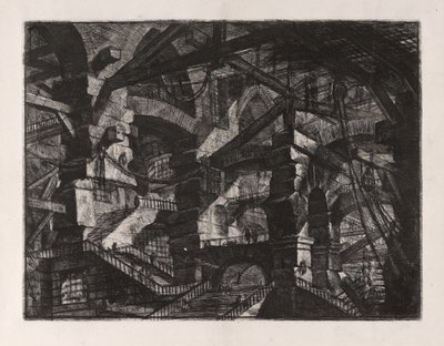 The Gothic Arch, plate 14 from Carceri d