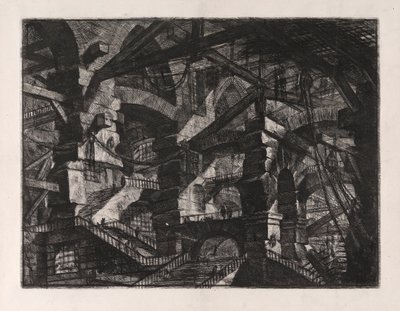 The Gothic Arch, plate 14 from Carceri d by Giovanni Battista Piranesi