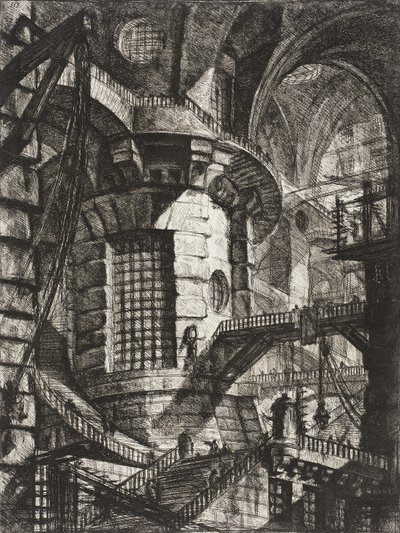 The Round Tower by Giovanni Battista Piranesi