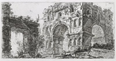 The Temple of Diana by Giovanni Battista Piranesi