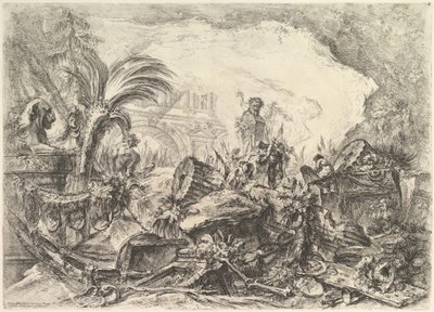 The Triumphal Arch, from Grotteschi by Giovanni Battista Piranesi