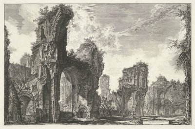 Baths of Caracalla in Rome by Giovanni Battista Piranesi